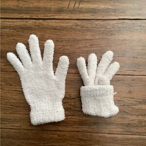 Cozy Gray Kids Gloves